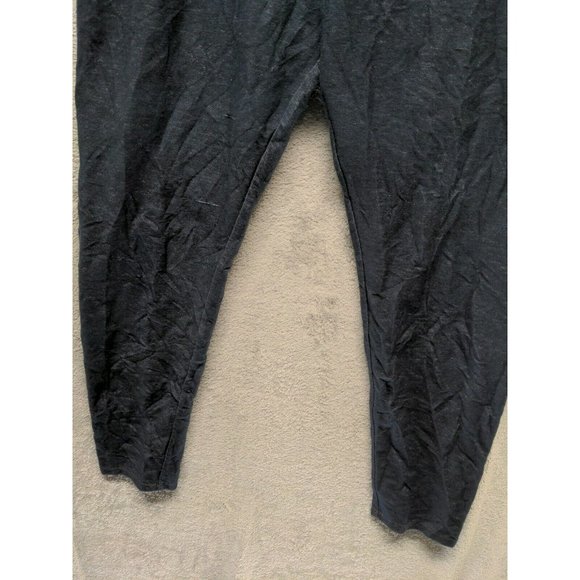 🍑NO BOUNDARIES Women Leggings Workout Casual Yoga Mid Rise Navy SIZE L (11-13) - Picture 3 of 7
